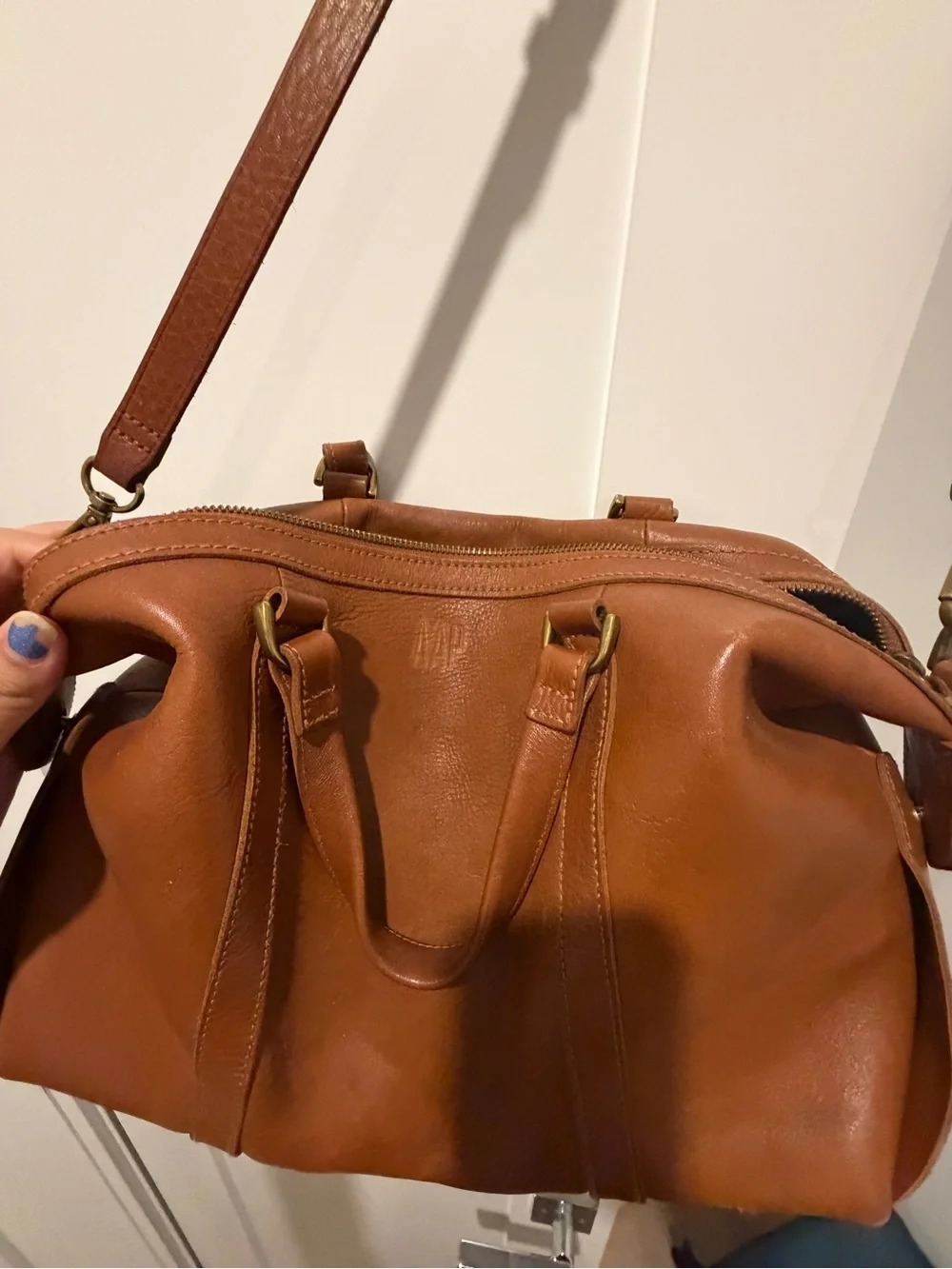 Madewell Brown Leather Satchel